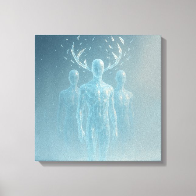 Lienzo Coro de Cristal (Anverso)