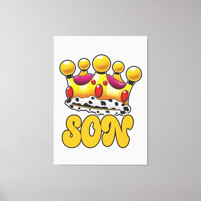 Lienzo Corona de Son Kings (Anverso)