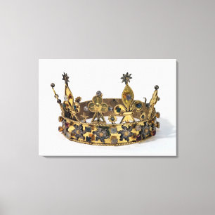 Lienzo Corona funeraria de Felipe de Francia 1404