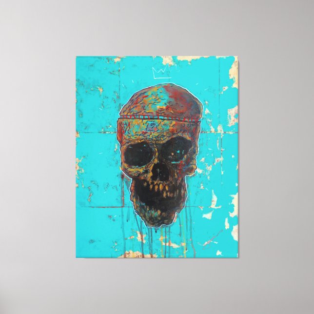 Lienzo Coronada Mortalidad #1 (Anverso)