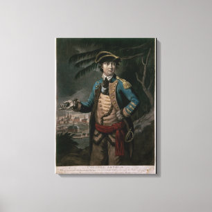 Lienzo Coronel Benedict Arnold, pub. Londres, 1776