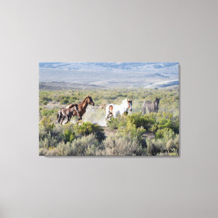 Lienzo Corra libremente para siempre