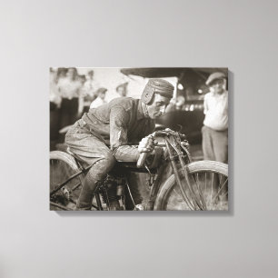 Lienzo Corredor de motocicleta, 1922