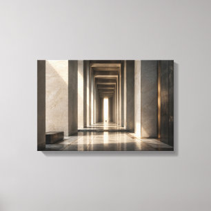 Lienzo corredor silencioso — Aurema (paisaje)