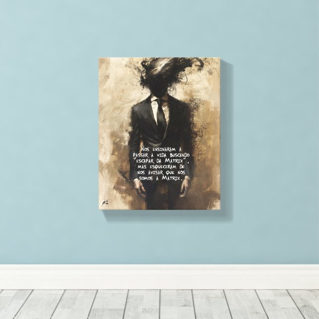 Lienzo Correntes (Insitu (piso de madera))