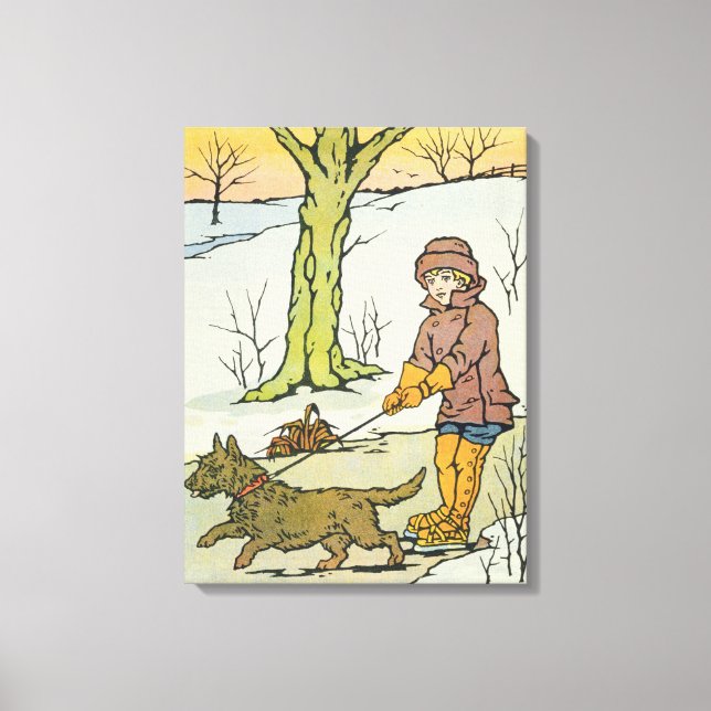 Lienzo Correr, Dandy Run, siglo XX (Anverso)