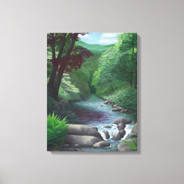 Lienzo Corriente pacífica