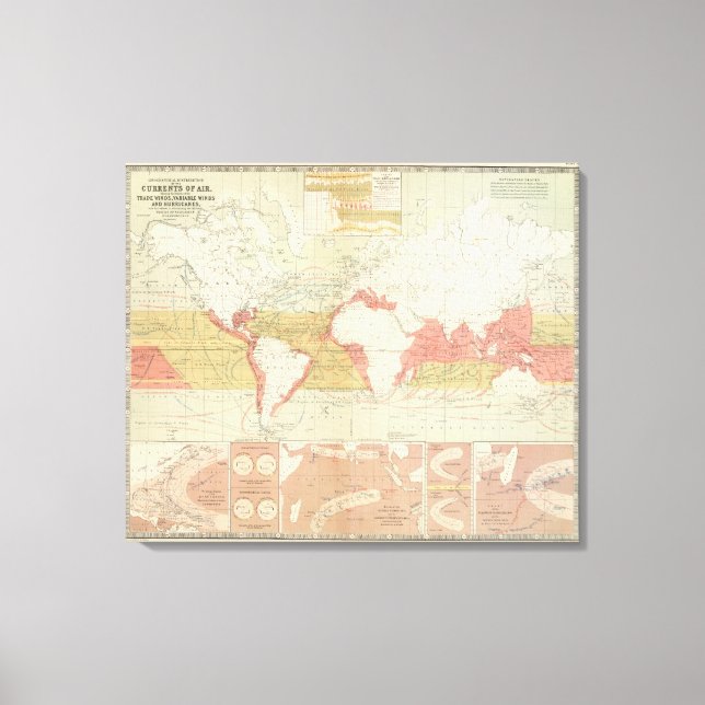 Lienzo Corrientes de aire (Anverso)