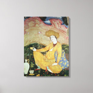 Lienzo Cortesano de la corte de Shah Abbas I
