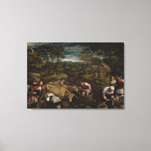 Lienzo Cosecha, 1576