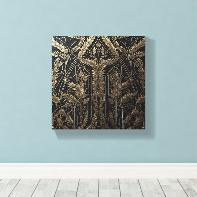 Lienzo Cosecha de Grano Dorado (Insitu (piso de madera))