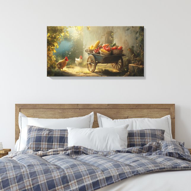 Lienzo Cosecha de la mañana (Insitu(Dormitorio))