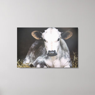 Lienzo Cosecha ocupada del día