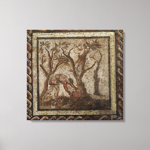 Lienzo Cosechando las uvas, de Santo-Román-en-Galón