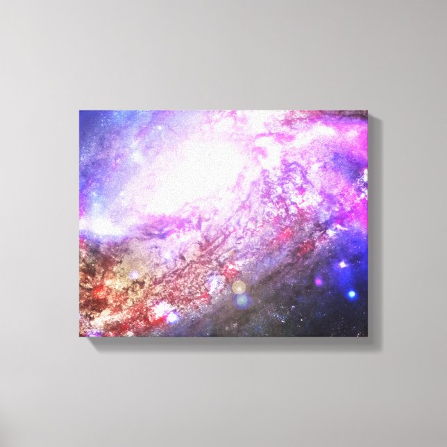 Lienzo Cosmos coloridos (Anverso)
