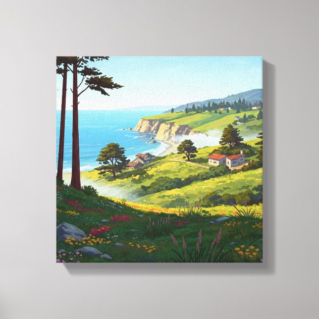 Lienzo Costa Central de San Luis Obispo (Anverso)