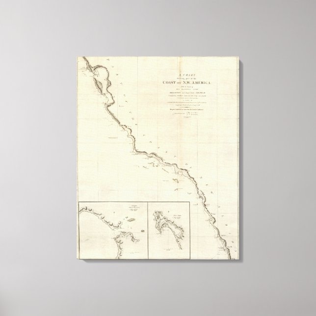 Lienzo Costa de América del Norte 3 (Anverso)