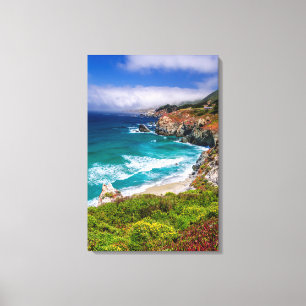 Lienzo Costa de Big Sur, California