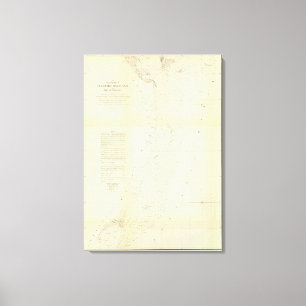 Lienzo Costa de Delaware, Maryland, pinta de Virginia