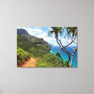 Lienzo Costa de las Canvas Art-Kauai