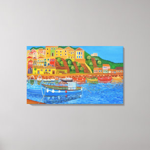 Lienzo Costa Griega 2