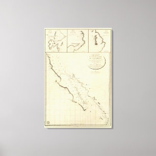 Lienzo Costas de California