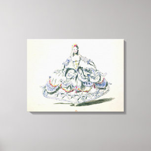 Lienzo Costume de ópera, de la colección Menus Plaisirs,