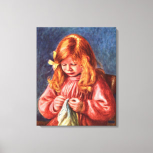 Lienzo Costura de Pedro Renoir - de Jean Renoir