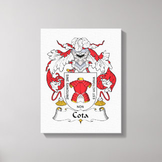 Lienzo Cota Family Crest