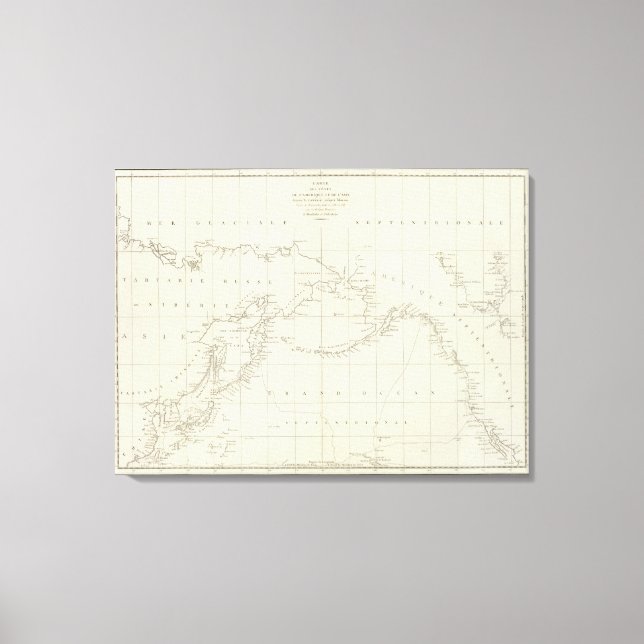 Lienzo Cotes, América, Asia (Anverso)