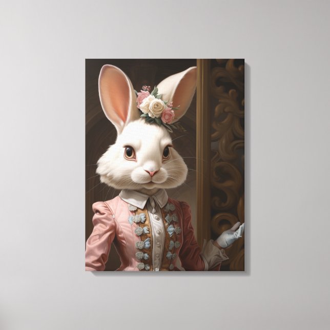 Lienzo Cotillion Bunny (Anverso)