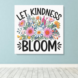 Lienzo Cotización/Saltos/Flores inspiradoras