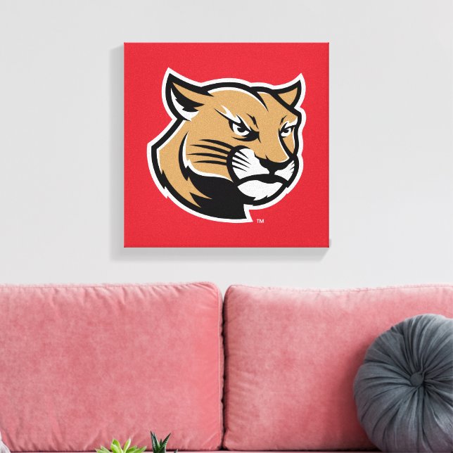 Lienzo Cougars de SIUE (Insitu (Sala de estar))