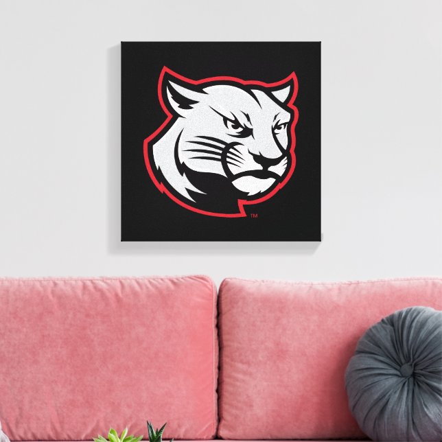 Lienzo Cougars de SIUE (Insitu (Sala de estar))