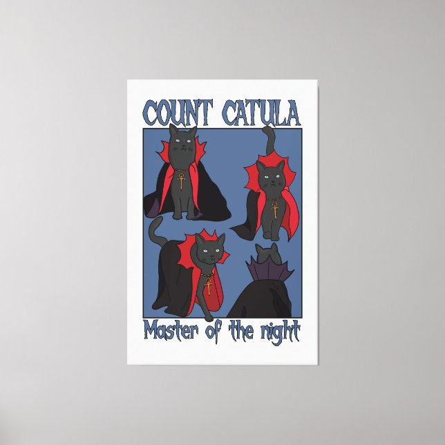 Lienzo Count Catula Master of the Night (Anverso)