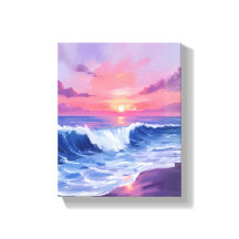 Cove de Algodón de Azúcar | Océano Rosa Pintado co