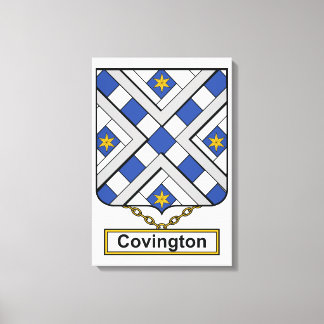Lienzo Covington Family Crest