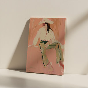 Lienzo Cowgirl Aesthetic Stretand
