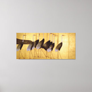Lienzo Crane, Bella Artes japonés Ogata Korin