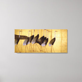 Lienzo Crane, Bella Artes japonés Ogata Korin