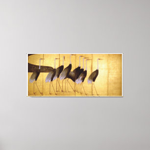 Lienzo Crane, Bella Artes japonés Ogata Korin