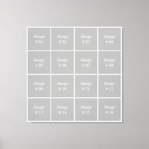 Lienzo Crea tu propia colección de fotos de Instagram