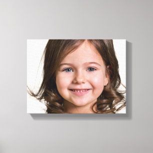 Lienzo Crea tu propia foto de niño personalizada