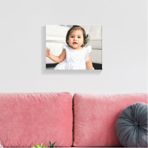 Lienzo Crea Tu Propia Foto de Niños Bebés sin Marco