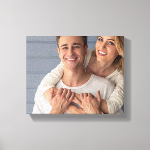 Lienzo Crea tu propia foto de pareja imagen personalizada