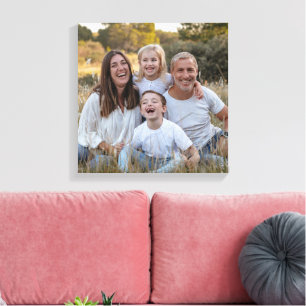 Lienzo Crea tu propia imagen personalizada de foto DIY