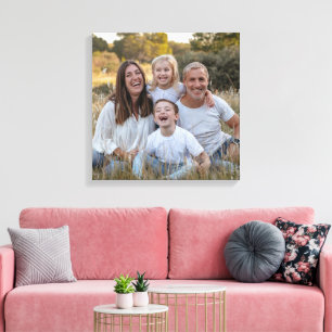 Lienzo Crea tu propia imagen personalizada de foto DIY