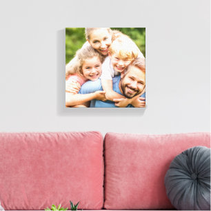 Lienzo Crea tu propia imagen personalizada de foto DIY