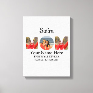 Lienzo Crea tu propia madre deportiva collage de fotos ma