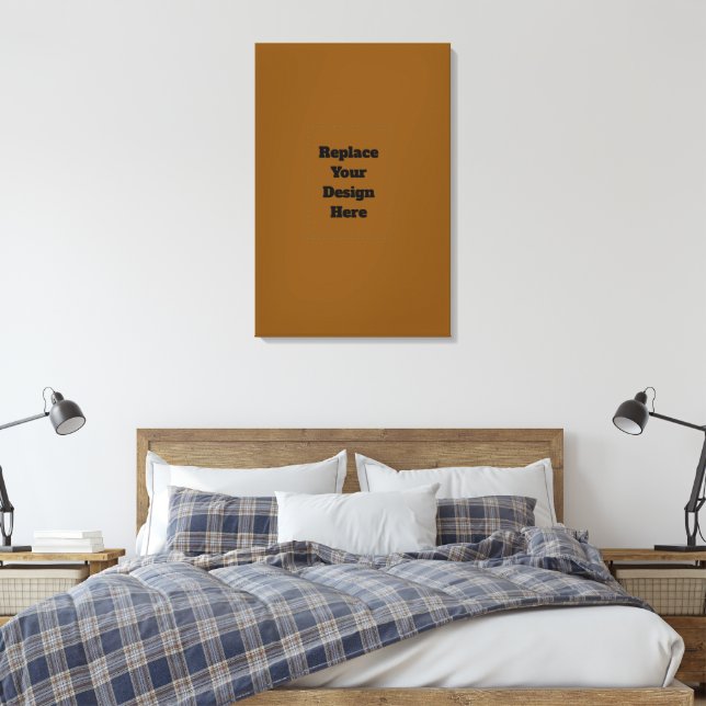 Lienzo Crea tu propio marrón (Insitu(Dormitorio))